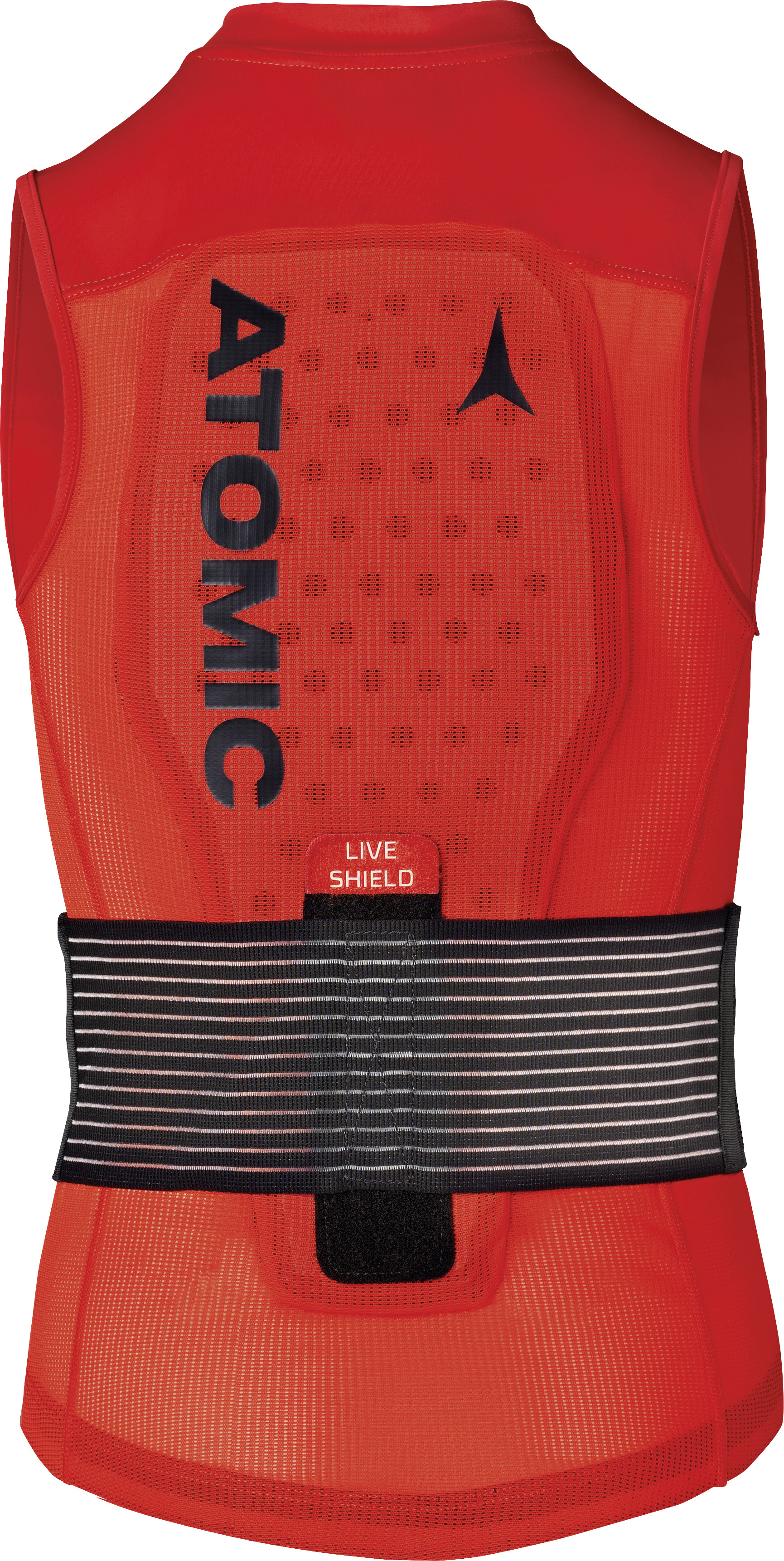 Atomic LIVE SHIELD Vest Red Kinder Größe M Rückenprotector