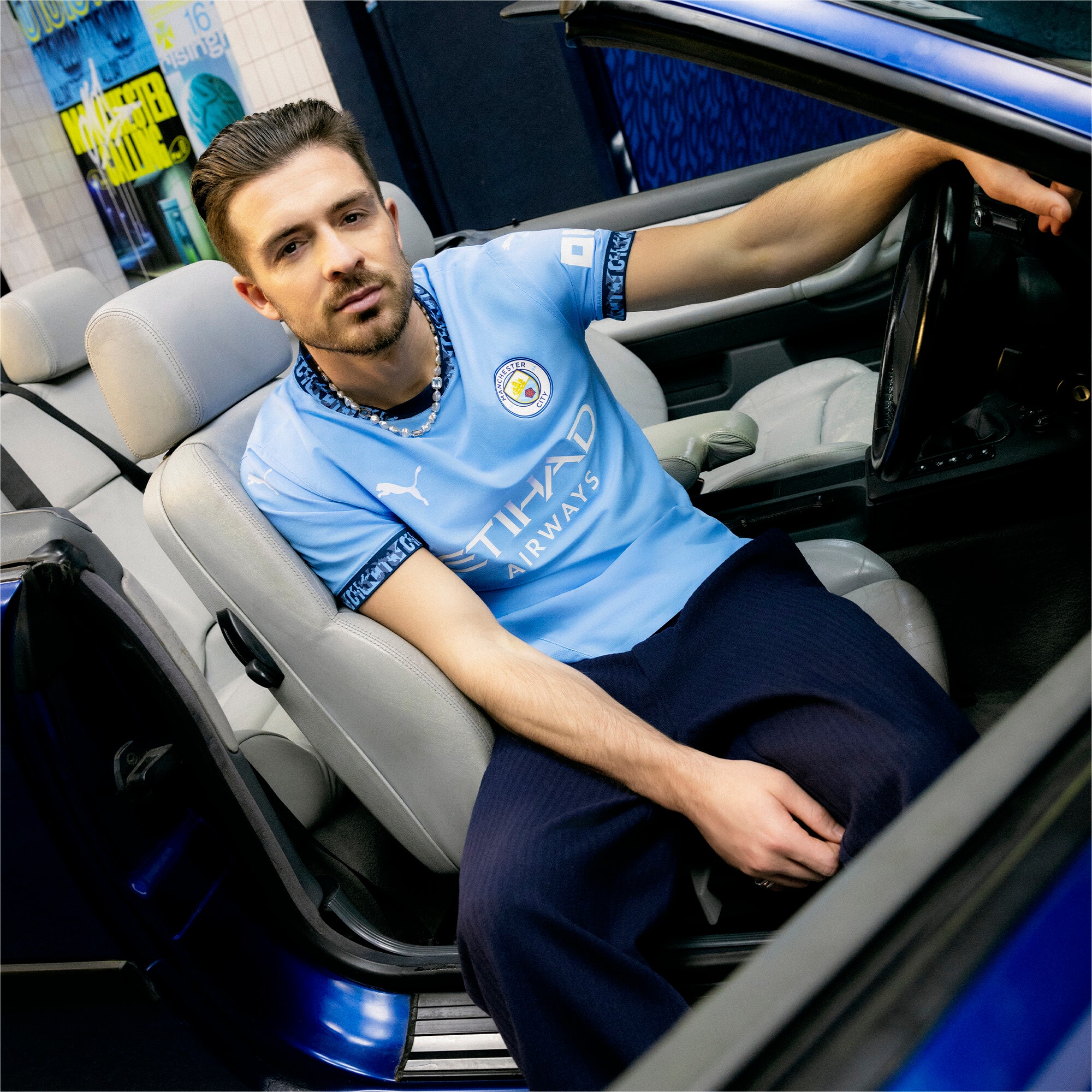 Manchester City 24/25 Heimtrikot Teenager