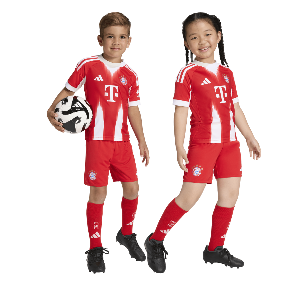 Adidas FC Bayern München 25/26 Kids Mini-Heimausrüstung