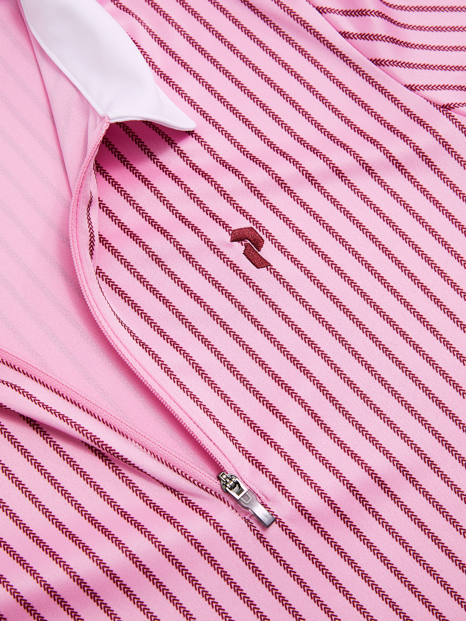 Peak Performance Graphic Zip Polo Damen