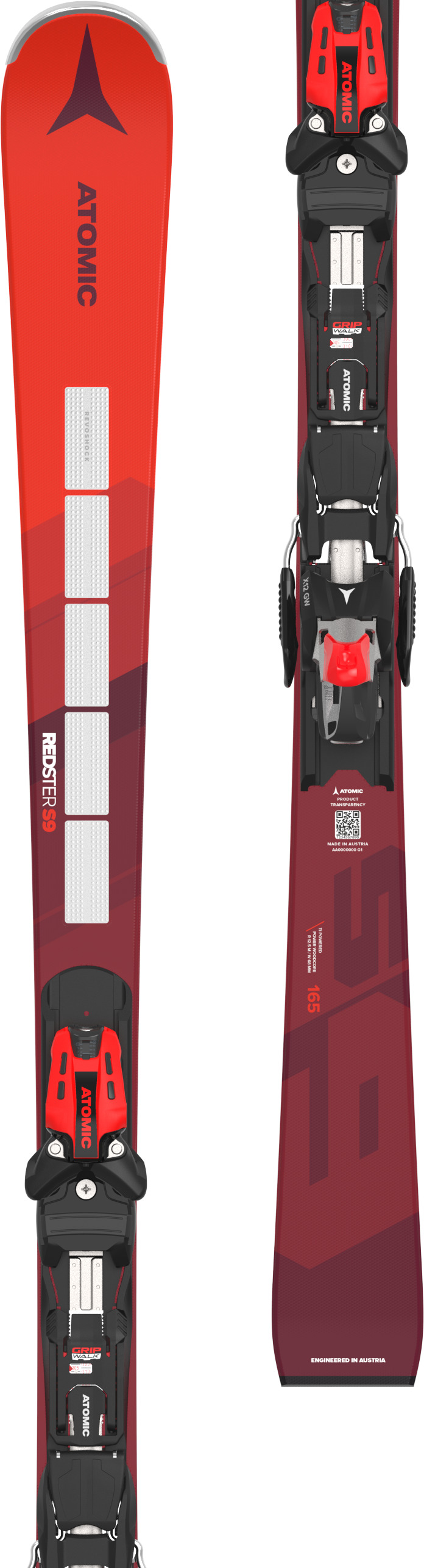 Atomic REDSTER S9 RVSK S + X 12 GW 170cm Alpin Ski