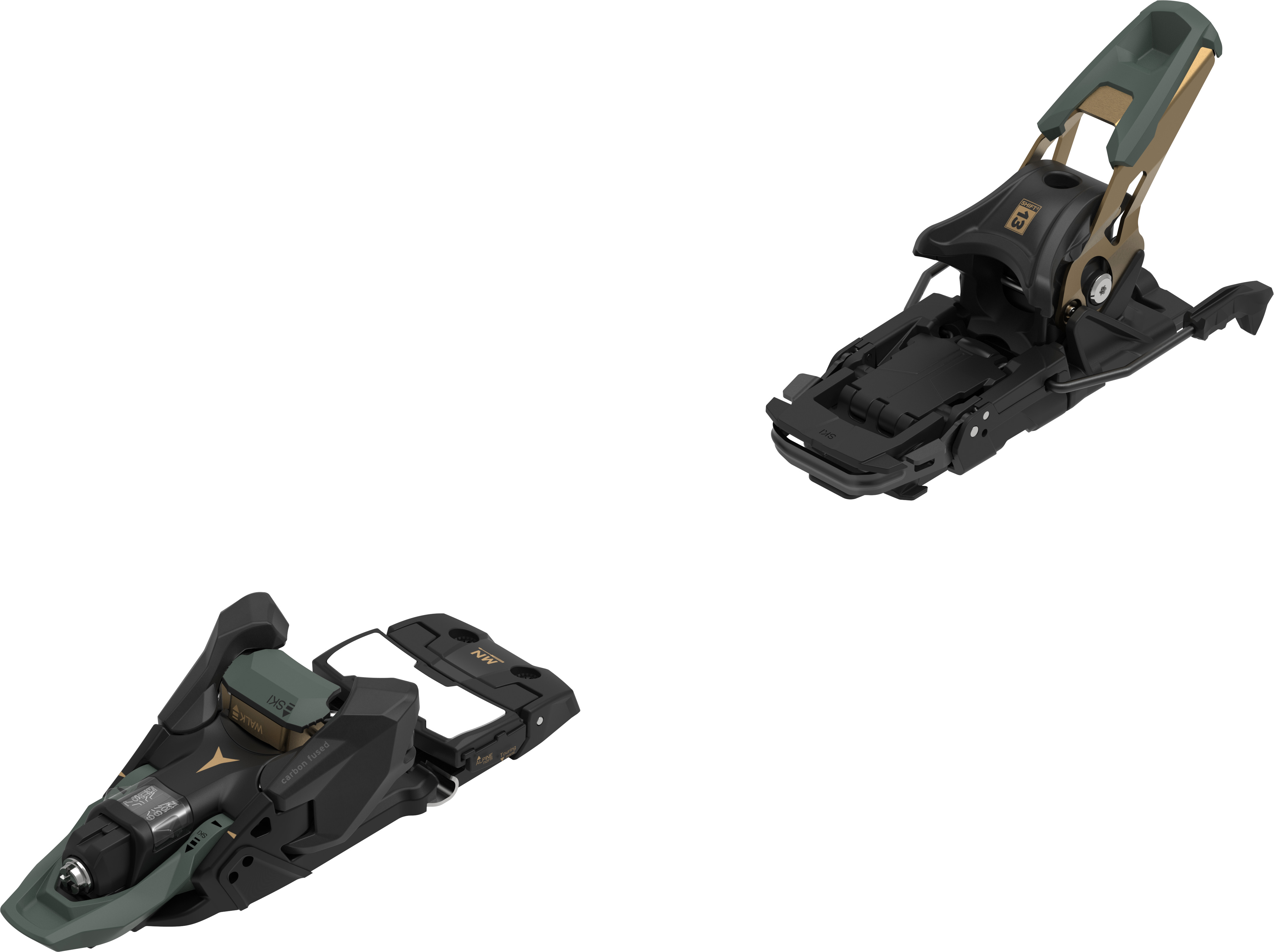 Atomic N SHIFT² 13 MN Green/Bronze Skibindung