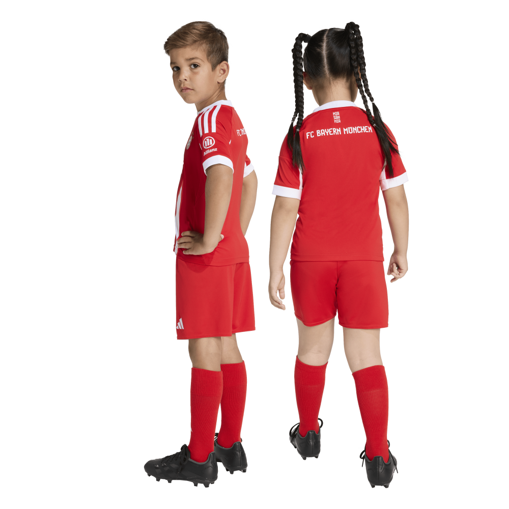 Adidas FC Bayern München 25/26 Kids Mini-Heimausrüstung