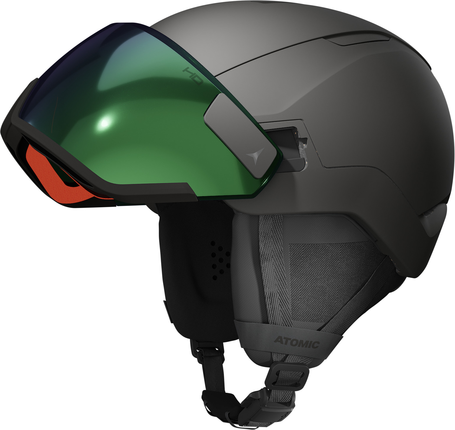 Atomic REVENT GT AMID VISOR HD Black Größe 51-55 Skihelm