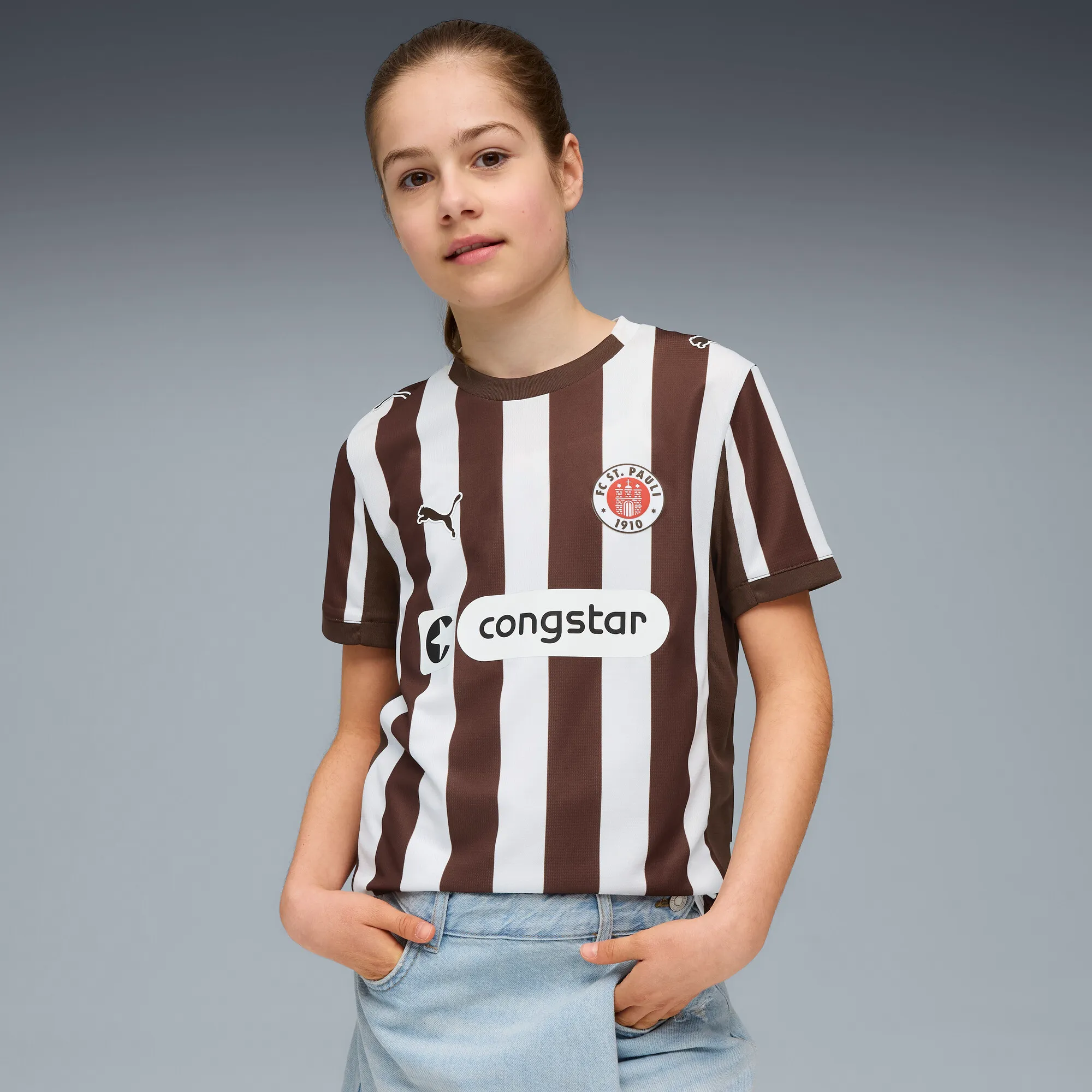 Puma FC St. Pauli 25/26 Heimtrikot Kinder