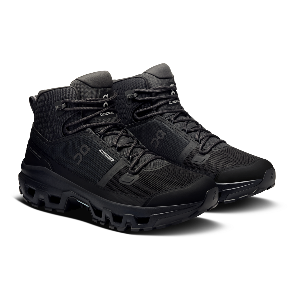 On Cloudrock Mid WP Wanderschuhe Herren