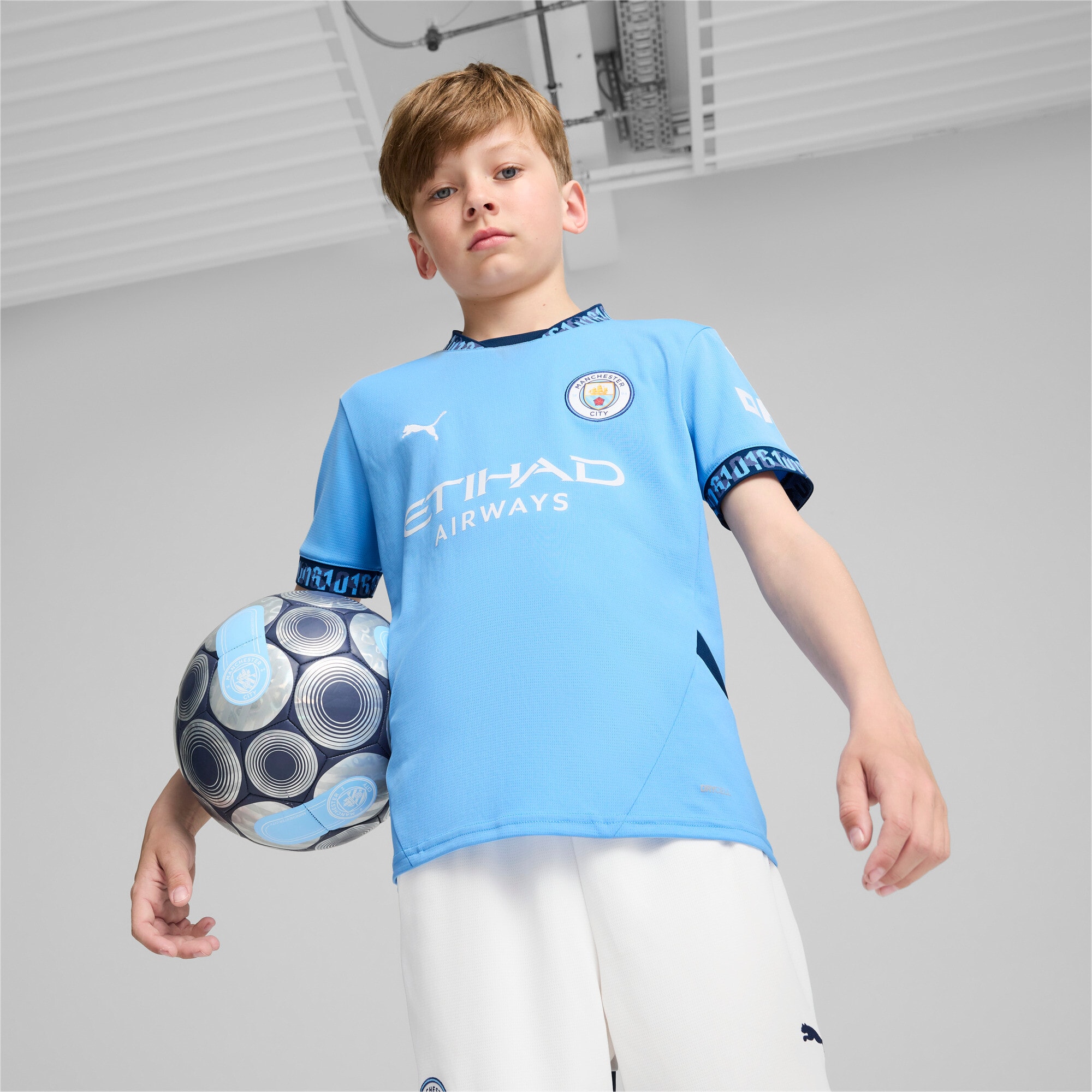 Manchester City 24/25 Heimtrikot Teenager