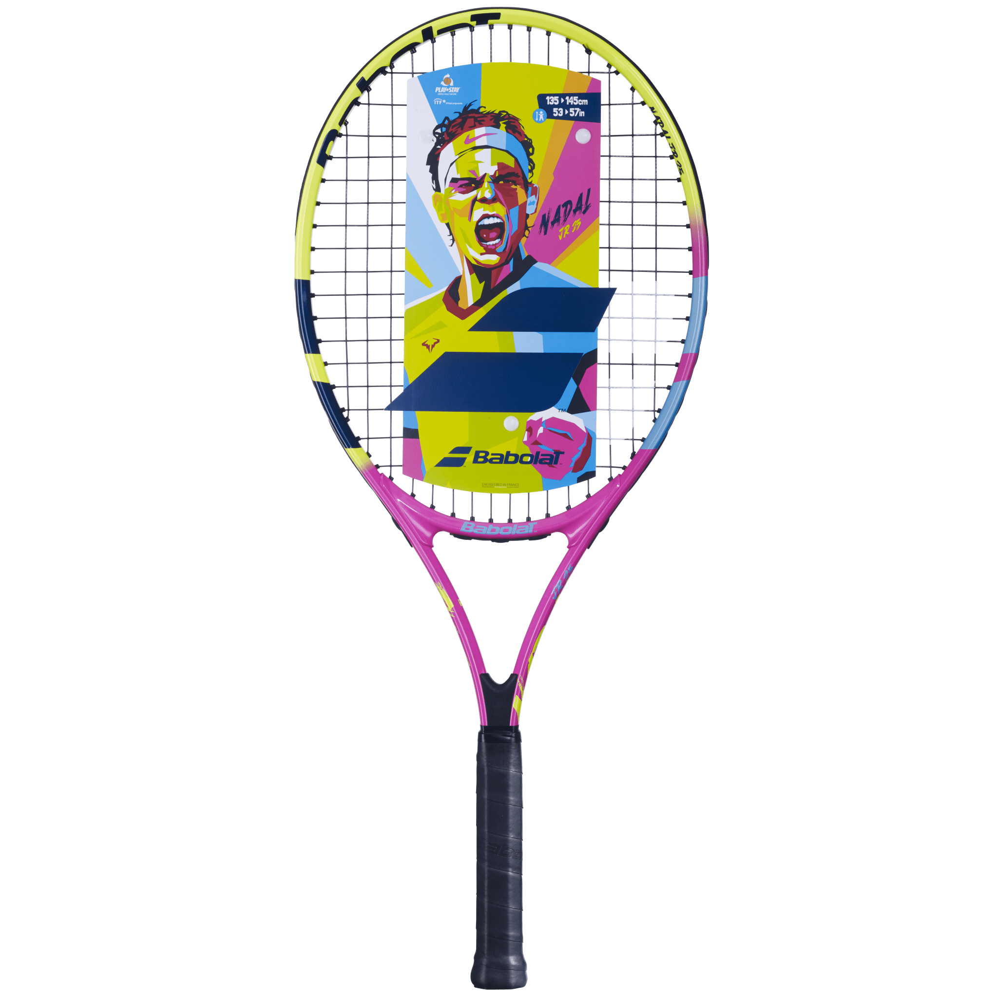 Babolat NADAL JUNIOR 25 Besaitet Kinder Tennissschläger