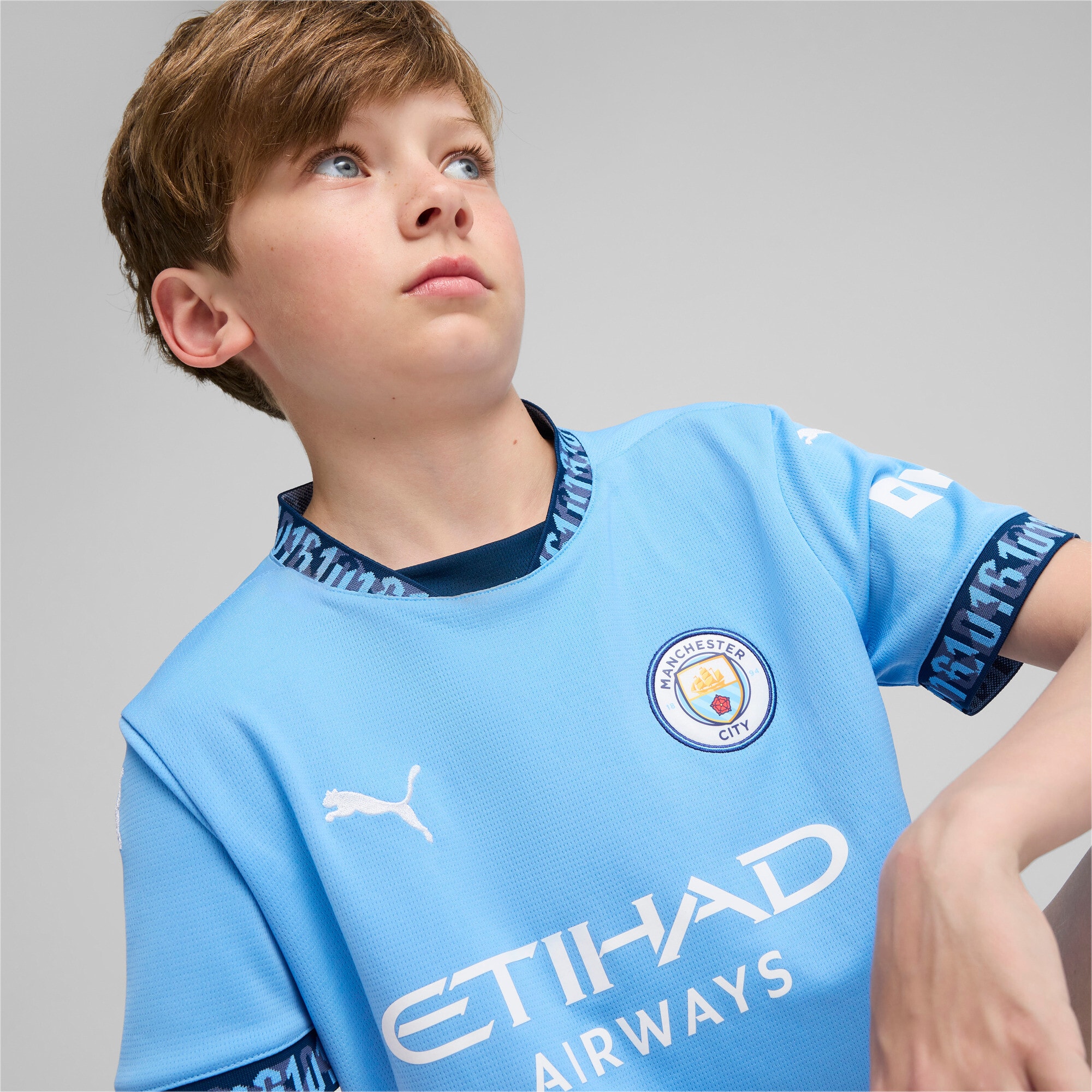 Manchester City 24/25 Heimtrikot Teenager
