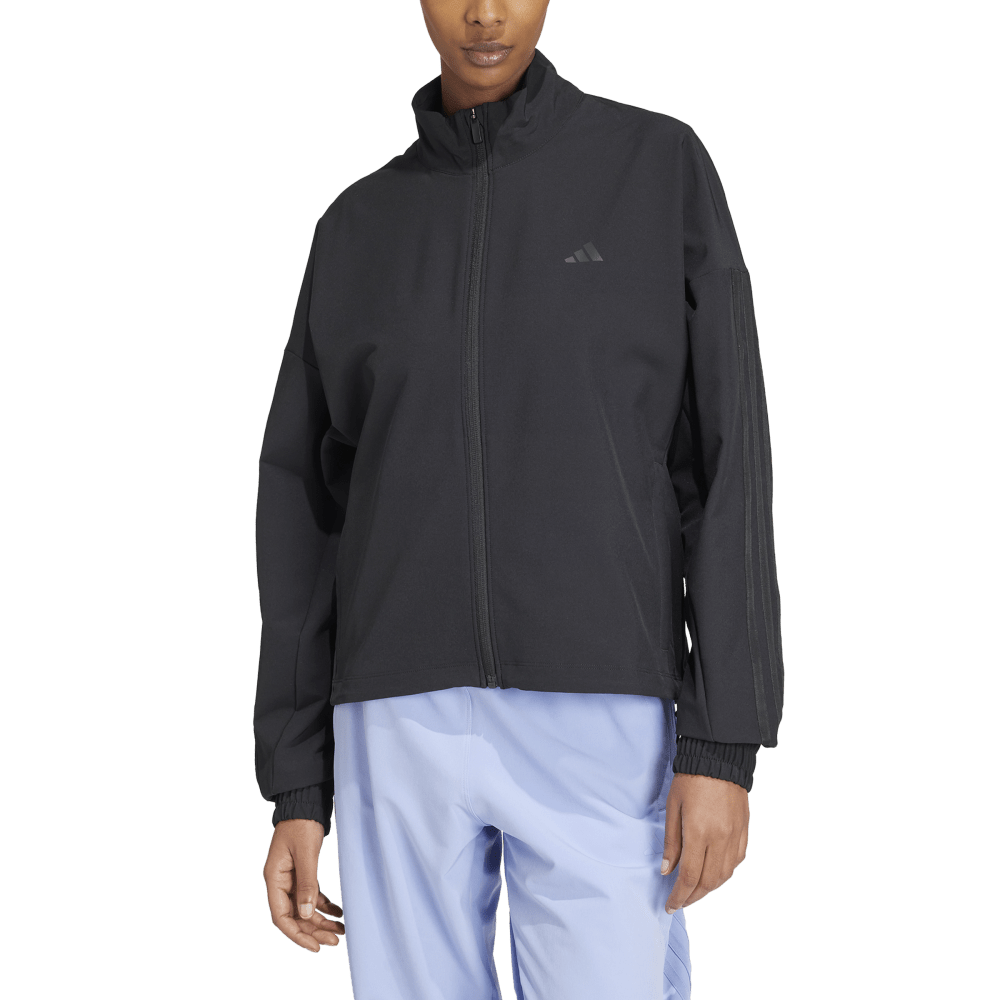 Adidas Pacer All Gym Tonal 3-Streifen Woven Jacke Damen