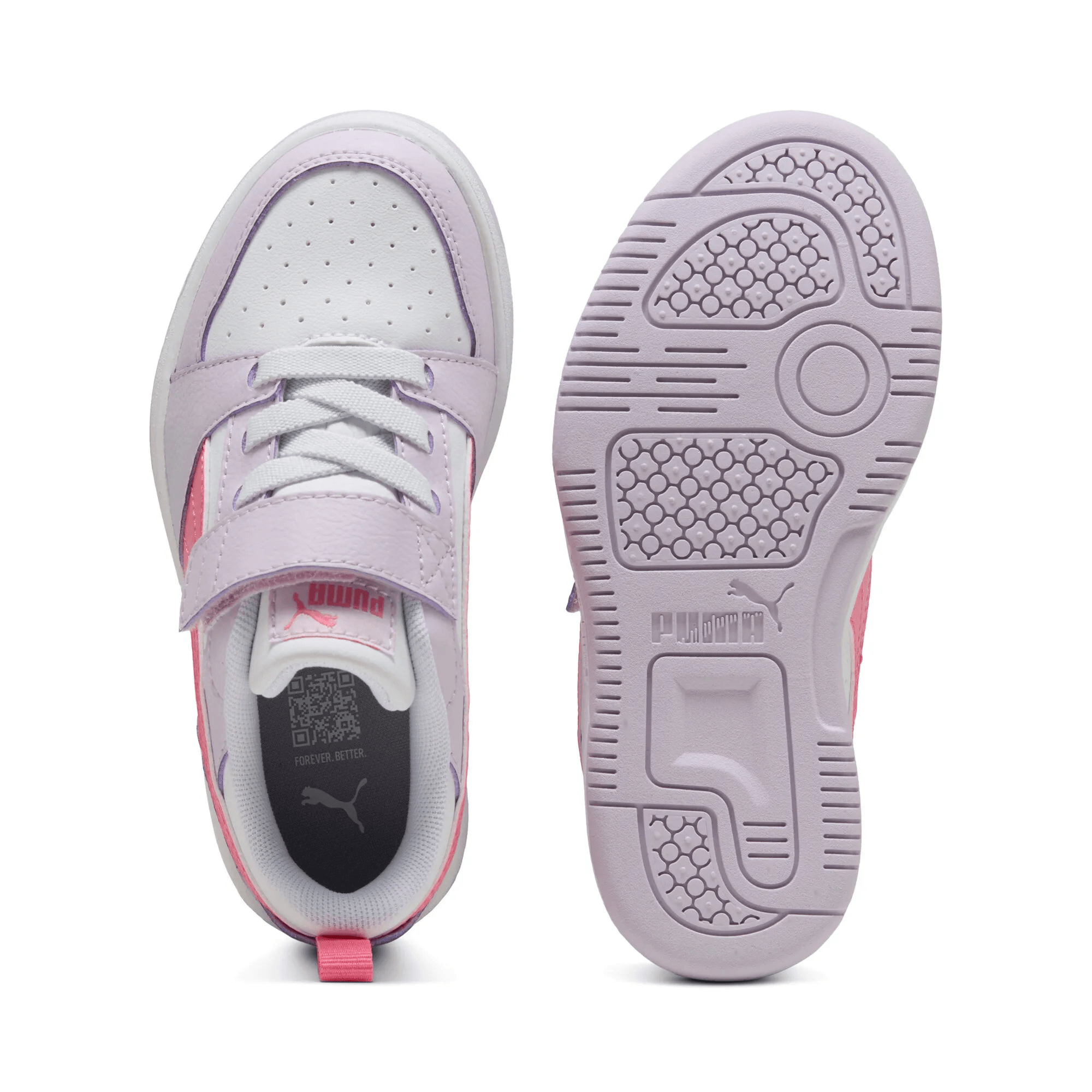 Puma Rebound V6 Lo Sneakers Kinder