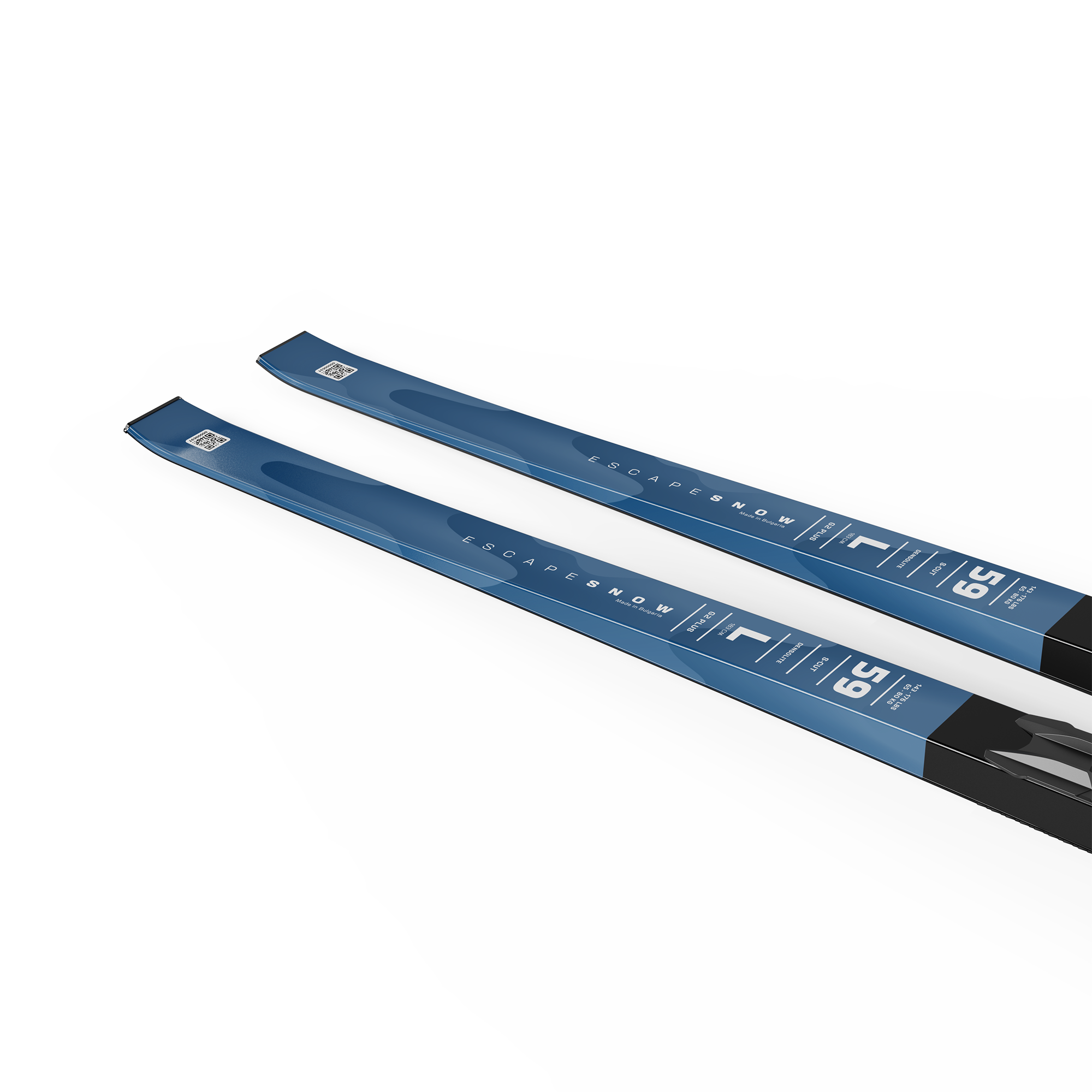 Salomon ESCAPE SNOW 59 PLUS (and Prolink Auto) M Langlauf Ski