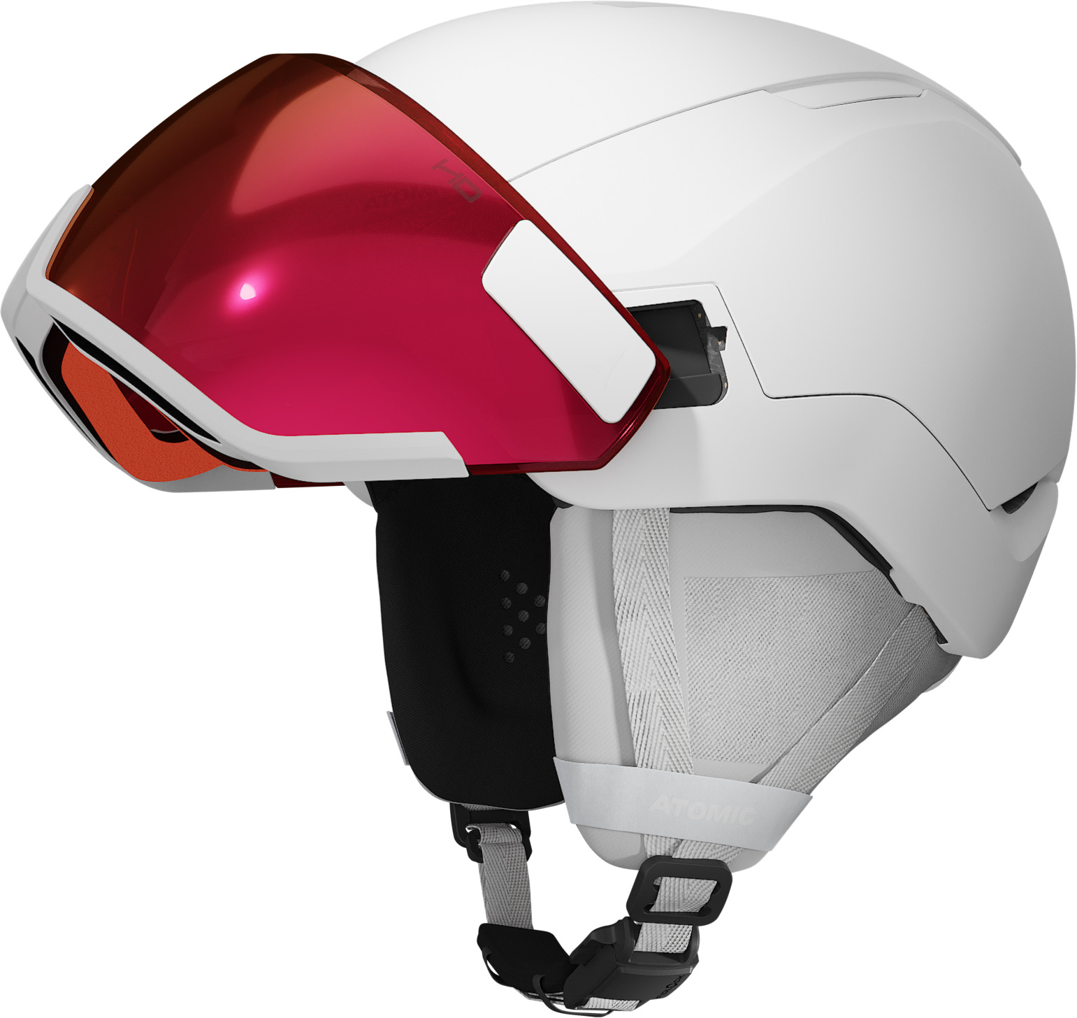 Atomic REVENT GT AMID VISOR HD White Größe 51-55 Skihelm