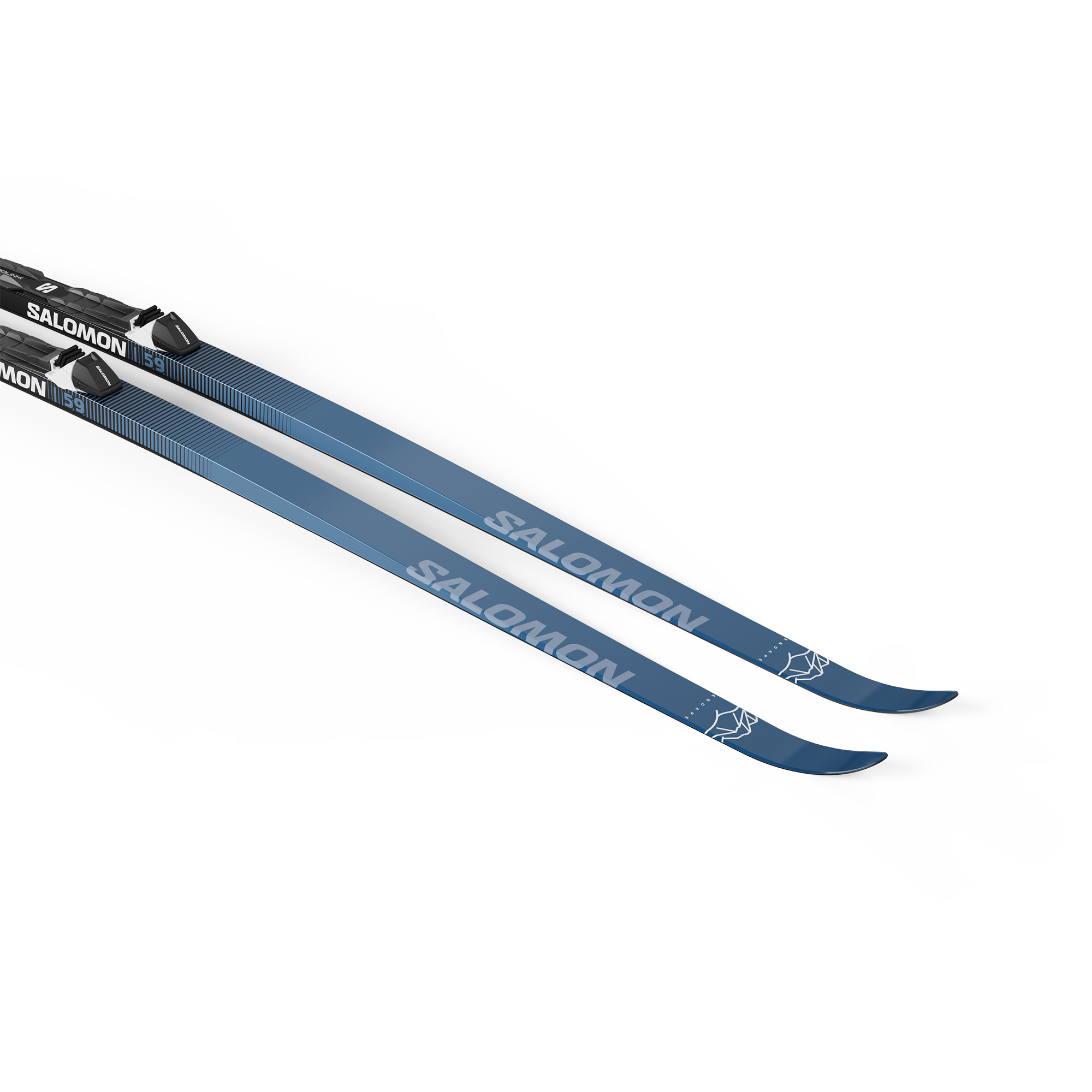 Salomon ESCAPE SNOW 59 PLUS (and Prolink Auto) M Langlauf Ski
