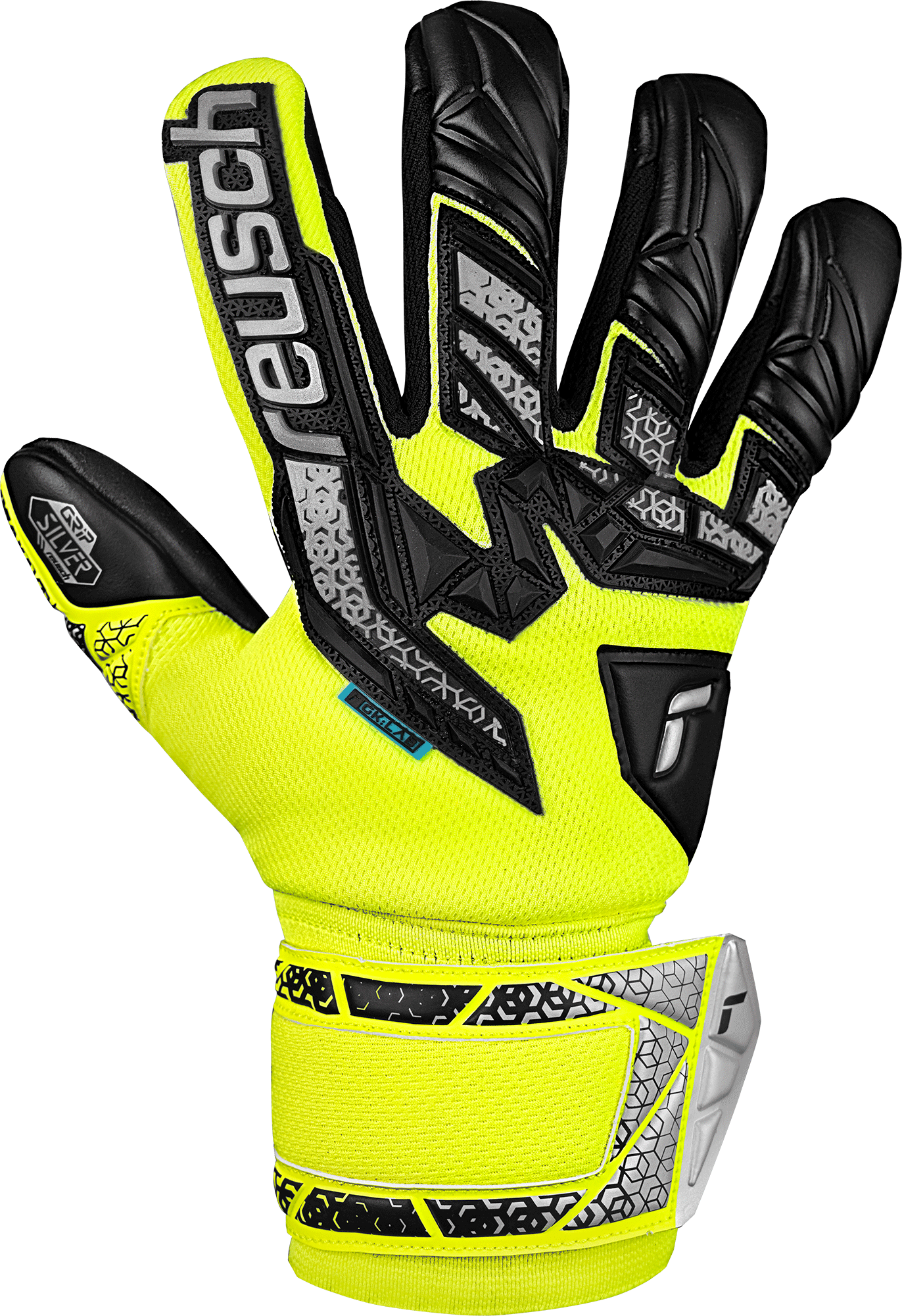 Reusch Attrakt Freegel Silver Junior Torwarthandschuh Kinder